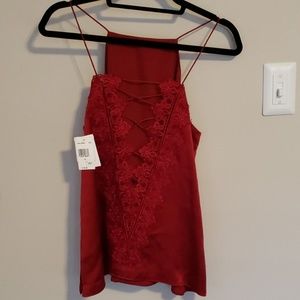 Red Silk Camisole from Nordstrom